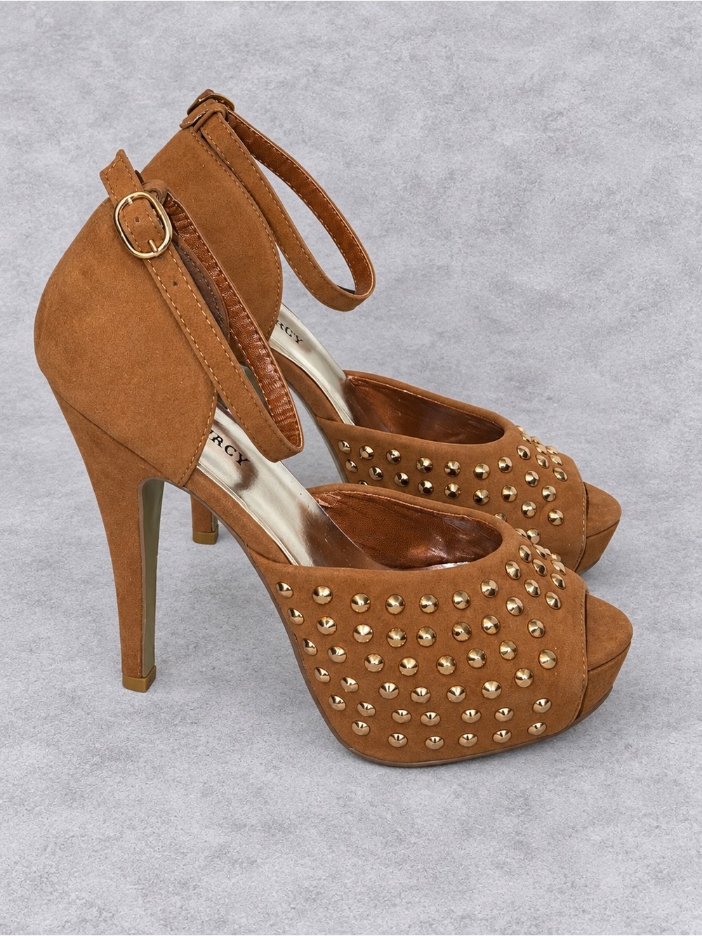 Delicacy Studded Heels - Size 7.5